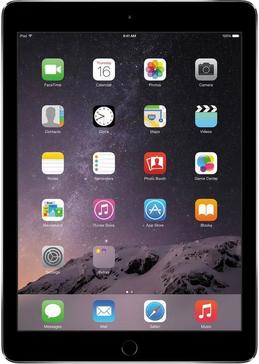 iPad Air 2nd Gen (2014) 9.7-inch - 128GB - Space Grey - WiFi